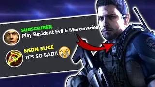 I Tried RESIDENT EVIL 6 Mercenaries for the first time