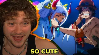 ACE & YAMATO'S SECRET BACKSTORY REACTION!! - One Piece