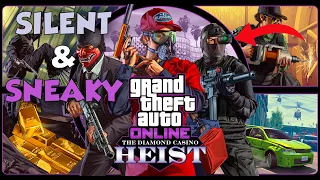 2 PLAYER STEALTH WALK-THROUGH ($2,358,000) | GTA Online Casino Heist Silent and Sneaky Finale Guide