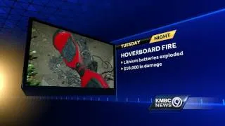 Exploding hoverboard blamed in Platte County fire