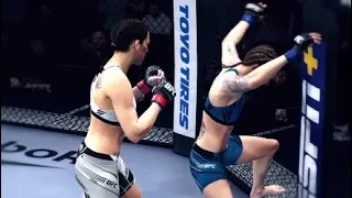 EA UFC 4-THIS IS THE KNOCKOUTS THAT U ALWAYS STRIVE FOR... EP. 39