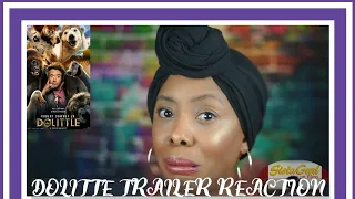 Dolittle Trailer Reaction | Sista Gurl on Films