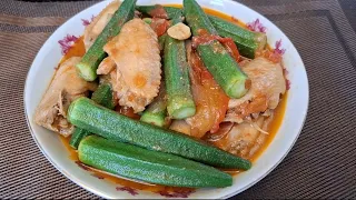 CHICKEN WINGS AT OKRA ANG SARAP!!! SUBUKAN MO SIGURADO MAGUGUSTUHAN NG FAMILY MO