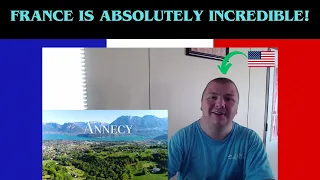 American Reacts To "The Top 10 Places To Visit In France!"