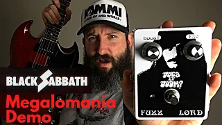 Black Sabbath Megalomania Guitar Demo