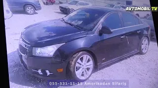 Amerikadan 1650$-a Chevrolet CRUZE Qazandıq   Auksion Oynamaq və Amerikadan Avtomobil Almaq