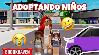 PARTE 8 ADOPTANDO NIÑOS EN BROOKHAVEN 😱🤣/ El mundo de Emely