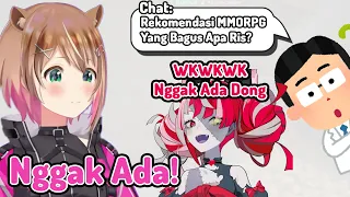 Pendapat Risu Tentang Game MMORPG Sekarang【Risu, Ollie, Moona】