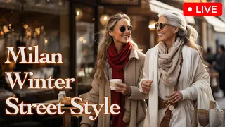 Real Italian Street Fashion straight from Milan. How Italians combine trends. Winter Street Style