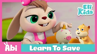 Piggy Bank - Saving Song +More | Eli Kids Educational Songs & Nursery Rhymes Compilations