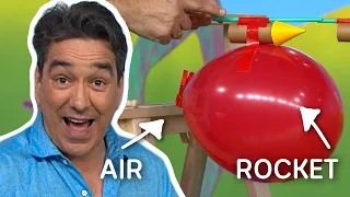 Rocket Balloon Experiment For Kids | Play School | ABC Kids