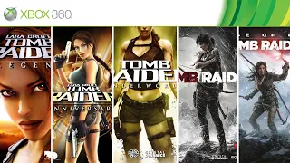 Tomb Raider Games for Xbox 360