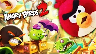 ПЛЮШЕВЫЕ РЕДЫ против СВИНЕЙ! Мультяшная игра про ЗЛЫХ ПТИЧЕК Angry Birds 2
