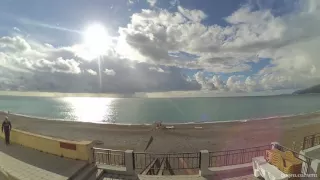 Gagra, Abkhazia clouds timelapse