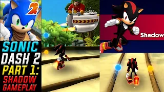 Sonic Dash 2: Sonic Boom Mobile - Shadow Gameplay - Part 1 - iOS/Android