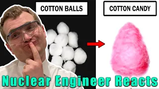 Nuclear Engineer Reacts to NileRed Turning Cotton Balls Into Cotton Candy