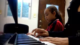 Clase de piano, pedagogía... Mairin