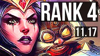 LEBLANC vs CORKI (MID) | Rank 2 LeBlanc, Rank 4, 6/0/2, Dominating | EUW Challenger | v11.17