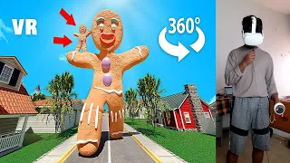 Experiencing 360° VR - Gingerbread Man Funny Animation || Shrek || Kuva