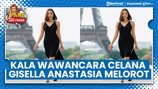 Viral Video 42 Detik Celana Gisella Anastasia Melorot Sampai Lutut Kala Wawancana Usai Menyelam