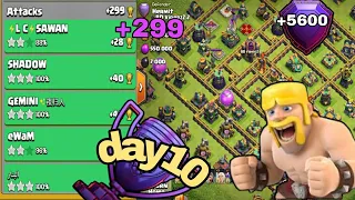 super bowler smash strategy th14|legend league live attack recorded|October season day10|coc