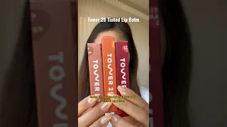 TRY ON Tower 28 Tinted Lip Balm #tryonhaul2023 #tower28beauty #tintedlipbalm #lipsticktutorial