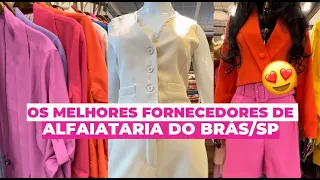 Mostrei as Peças em Alfaiataria mais perfeitas do Brás-SP - MELHORES FORNECEDORES DE ALFAIATARIA