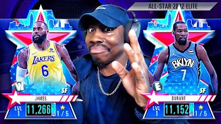 DIAMOND LEBRON & DURANT ALL-STAR 2022 PACK OPENING! NBA 2K Mobile Season 4