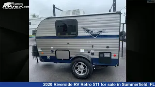 Spectacular 2020 Riverside RV Retro Travel Trailer RV For Sale in Summerfield, FL | RVUSA.com
