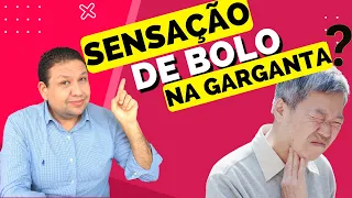 BOLO NA GARGANTA? Catarro preso na garganta? Dificuldade para engolir, entalo na garganta.