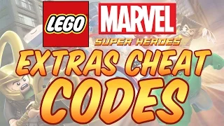 Lego Marvel Super Heroes - All Extras Cheat Codes