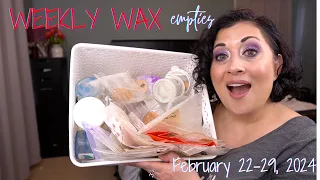 Weekly Wax Empties! | 2024 | Week Ending February 29th!