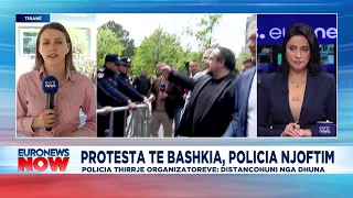 RRETHOHET BASHKIA! Policia shton masat për protestës përpara bashkisë sot!