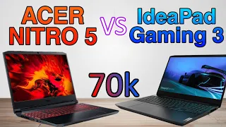 Acer Nitro 5 2020 vs Lenovo IdeaPad Gaming 3. Amd wins again?