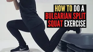 Bulgarian Split Squat Exercise | How to Tutorial by Urbacise