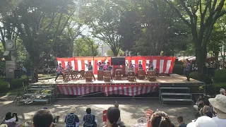 【ヤー】さっきみた高崎まつり女子和太鼓演奏 Women's Japanese drum performance