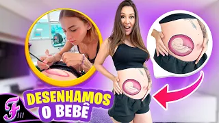 MEU BEBÊ EM TAMANHO REAL! - Fran Japa