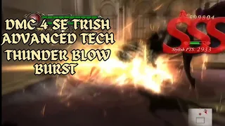 DMC 4 SE Trish Thunder Blow Burst Tech