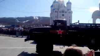 Парад техники 9 мая!!!Южно-Сахалинск