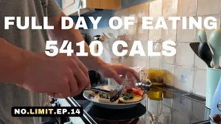 NO LIMIT / OFFSZN / EP.14 / FULL DAY OF EATING 5410 CALS