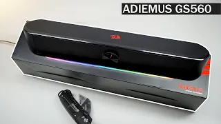 Unboxing Redragon Adiemus GS560 LED Illumination RGB Soundbar with Sound Test - ASMR