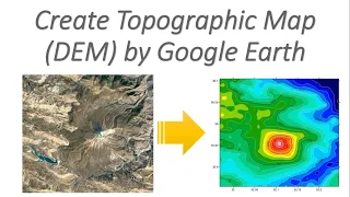 Create Topographic Map (DEM) by "Google Earth"