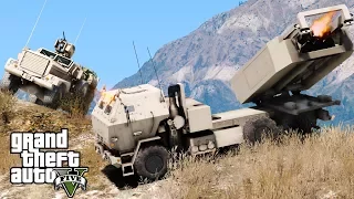 HIMARS Artillery Strike Enemy Base in GTA 5