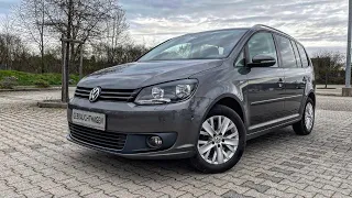 Осмотр Volkswagen Touran Life 2013 года из Германии