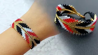 BEADS JEWELRY MAKING//HOW TO MAKE BRACELETS WITH BEADS// Useful & Easy