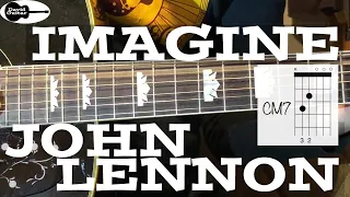 Imagine John Lennon Guitar Lesson Chords