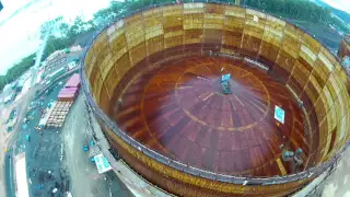 Bechtel Gladstone: APLNG Tank Roof Raise