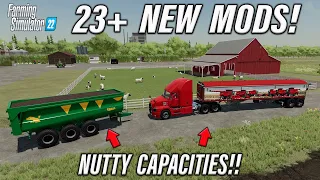 FS22 | 23+ NEW MODS! (NUTTY CAPACITIES!!) (Review) Farming Simulator 22 | PS5 | 4th April 2023.