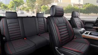 How to Install the YIERTAI Silverado Seat Covers?