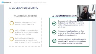 Webinar: AI-augmented credit risk for clients and non-clients